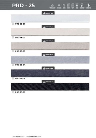 PRD 25 Seri Plise Perde resmi